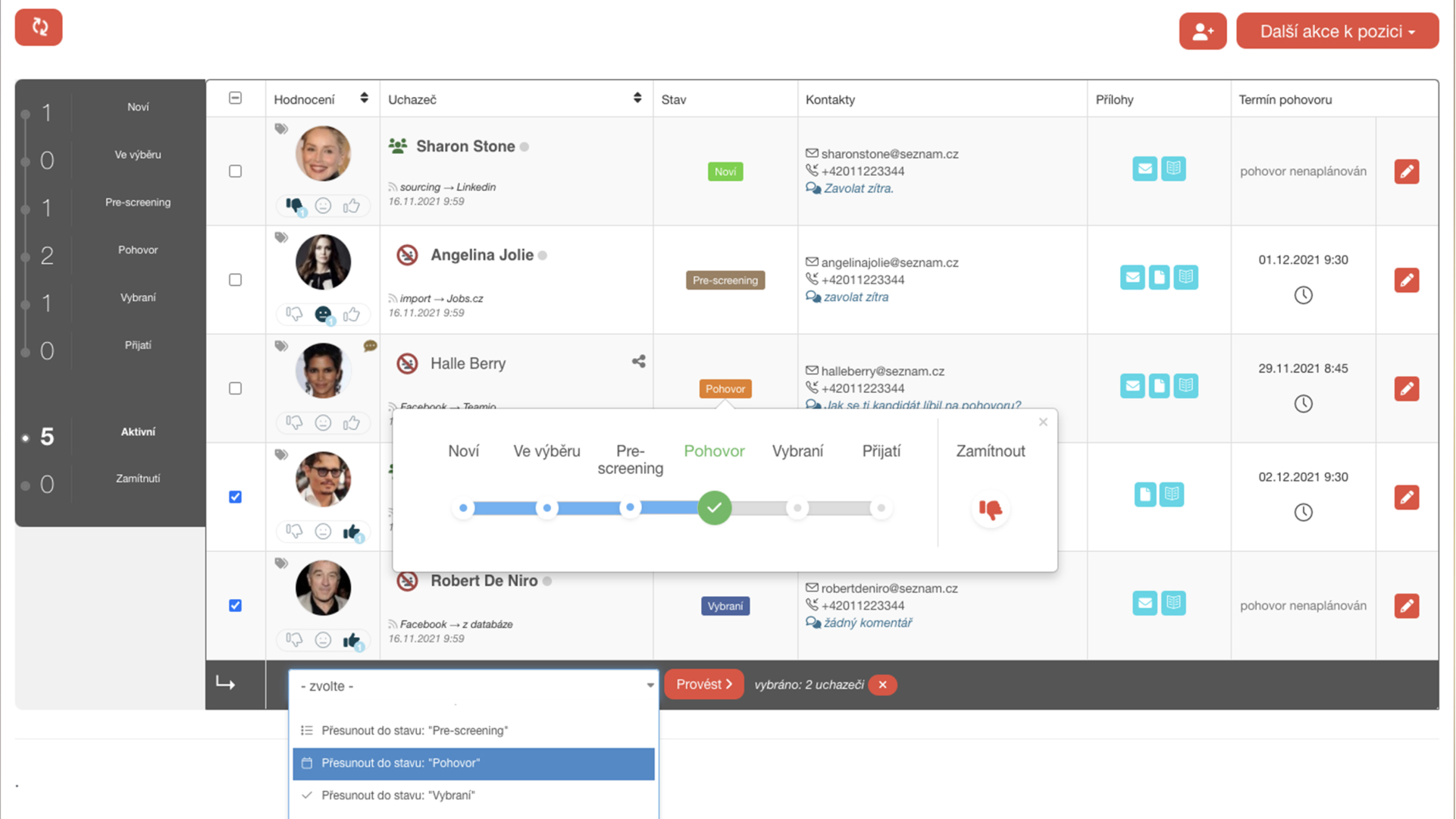 Odpovědi ze všech českých a slovenských pracovních portálů, jako jsou např. Jobs.cz, Prace.cz, StartupJobs, Cocuma či vlastní kariérní stránky, se do Recruitisu <strong>nahrají automatizovaně</strong>, tedy <strong>bez přepisování</strong>. A co Linkedin, ptáte se? Kandidáty z něj do Recruitisu dodáte pár kliknutími.