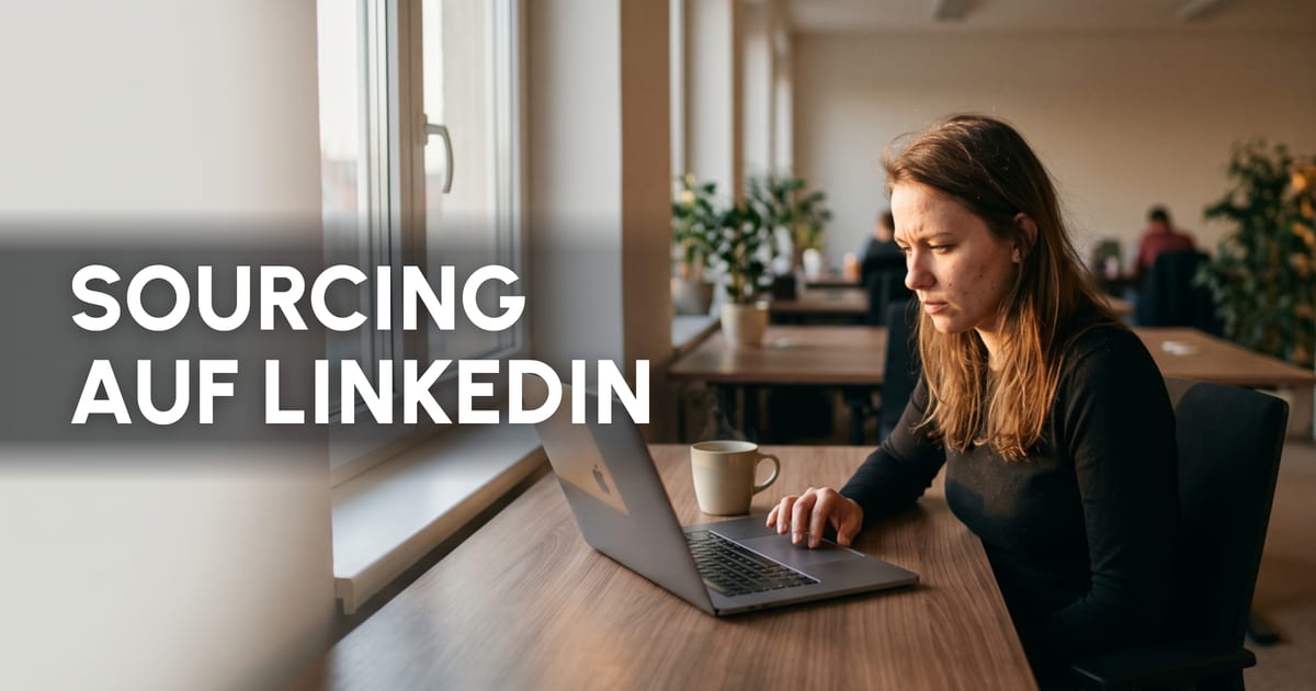 Sourcing auf LinkedIn: wie man es richtig macht (DSGVO und technisch)