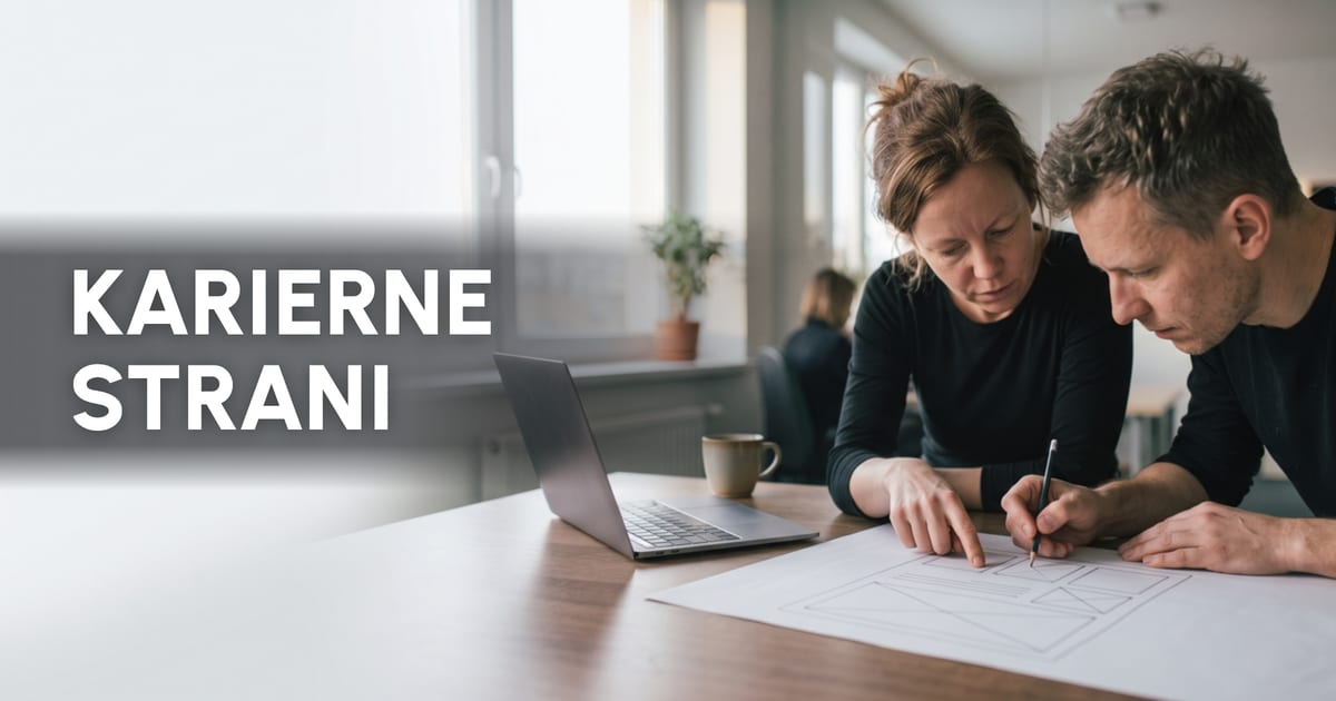 Karierne strani: kakšno vsebino imeti, na kaj ne pozabiti in kaj si dobro premisliti